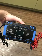 Car-Battery-Charger Lcd-Display Touch-Screen Lead-Acid Power-Charging-Wet Pulse-Repair