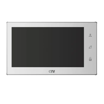 

CTV-M4706AHD - Монитор видеодомофона. Видеодомофон AHD FullHD. Экран: 7", 1024*600. До 2 панелей, до 2 камер. Детектор: 1 канал