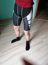 Pantalones cortos de compresión para hombre, ropa interior de compresión para crossfit, pantalón corto para correr, deportivos de entrenamiento de secado rápido