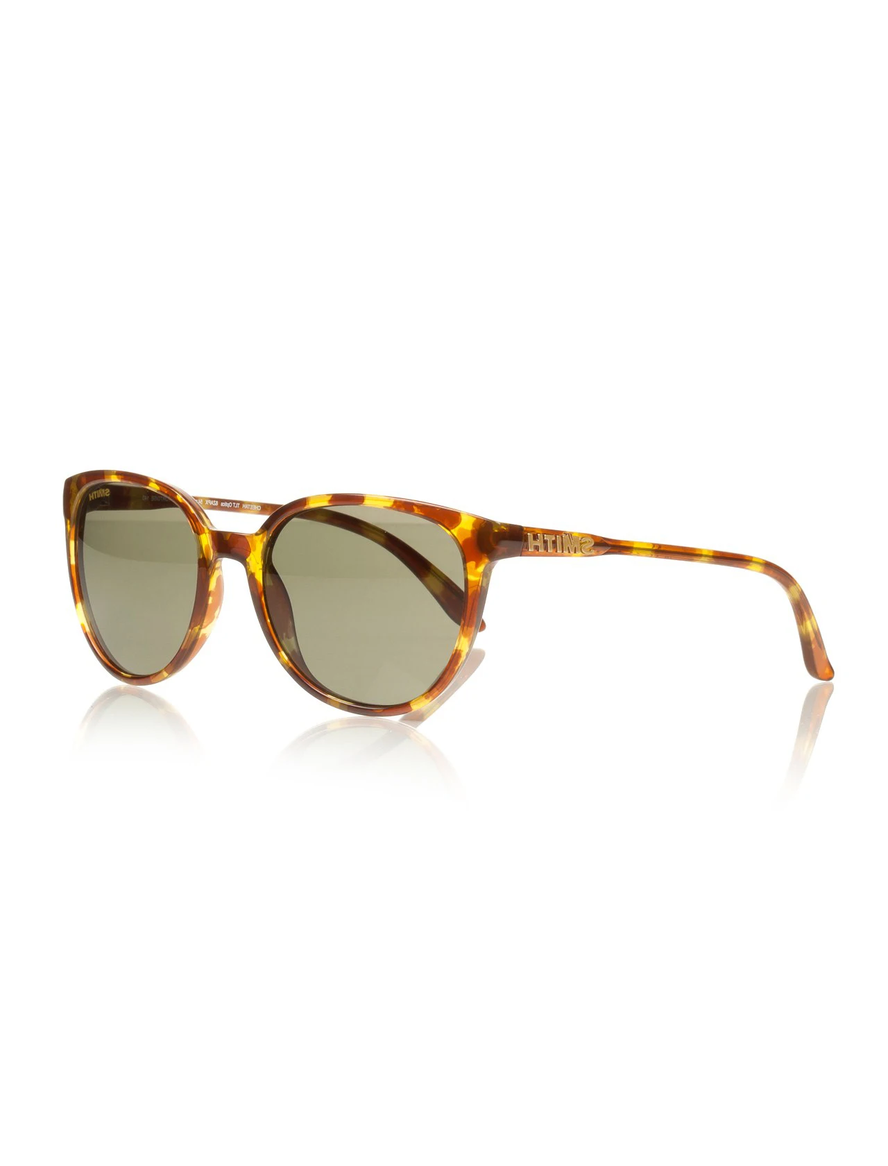

Women's sunglasses sm cheetah 8za 54 px bone Brown polycarbonate round round 54-19-140 smith