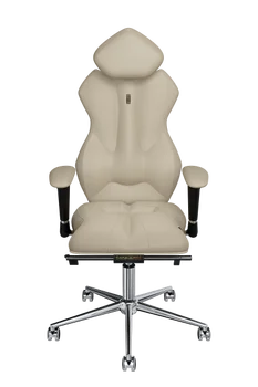 

Office chair KULIK SYSTEM ROYAL Beige Computer chair Relief and comfort for the back 5 zones control spine