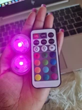 Vase-Bowl Submersible Light Party-Decoration Night-Lamp Battery-Operated Remote-Controlled