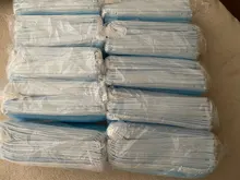 Mascarilla facial desechable no tejida PM2.5, máscara higiénica segura para el trabajo exterior, 500 Uds.