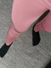 Mallas Push UP de Fitness para mujer, Leggings Sexy de cintura alta, sin costuras, transpirables, para entrenamiento