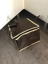 Bolsa de refrigerador térmico aislado para almuerzo, almacenamiento grande y cuadrado de bebidas frías, bolsas de aluminio para comida y café, 4 personas