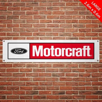 

MOTORCRAFT BANNER pvc shop decoration sport garage decoration workshop Flag's Atelier décoration