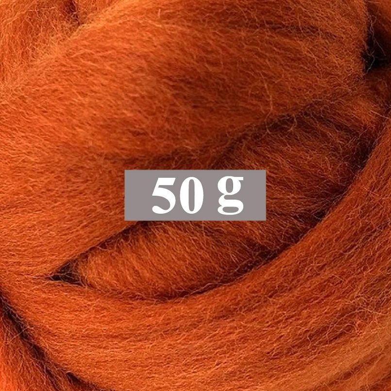 200g Roving Wool for Felting Wool Set, 19 Micron Superfine Merino