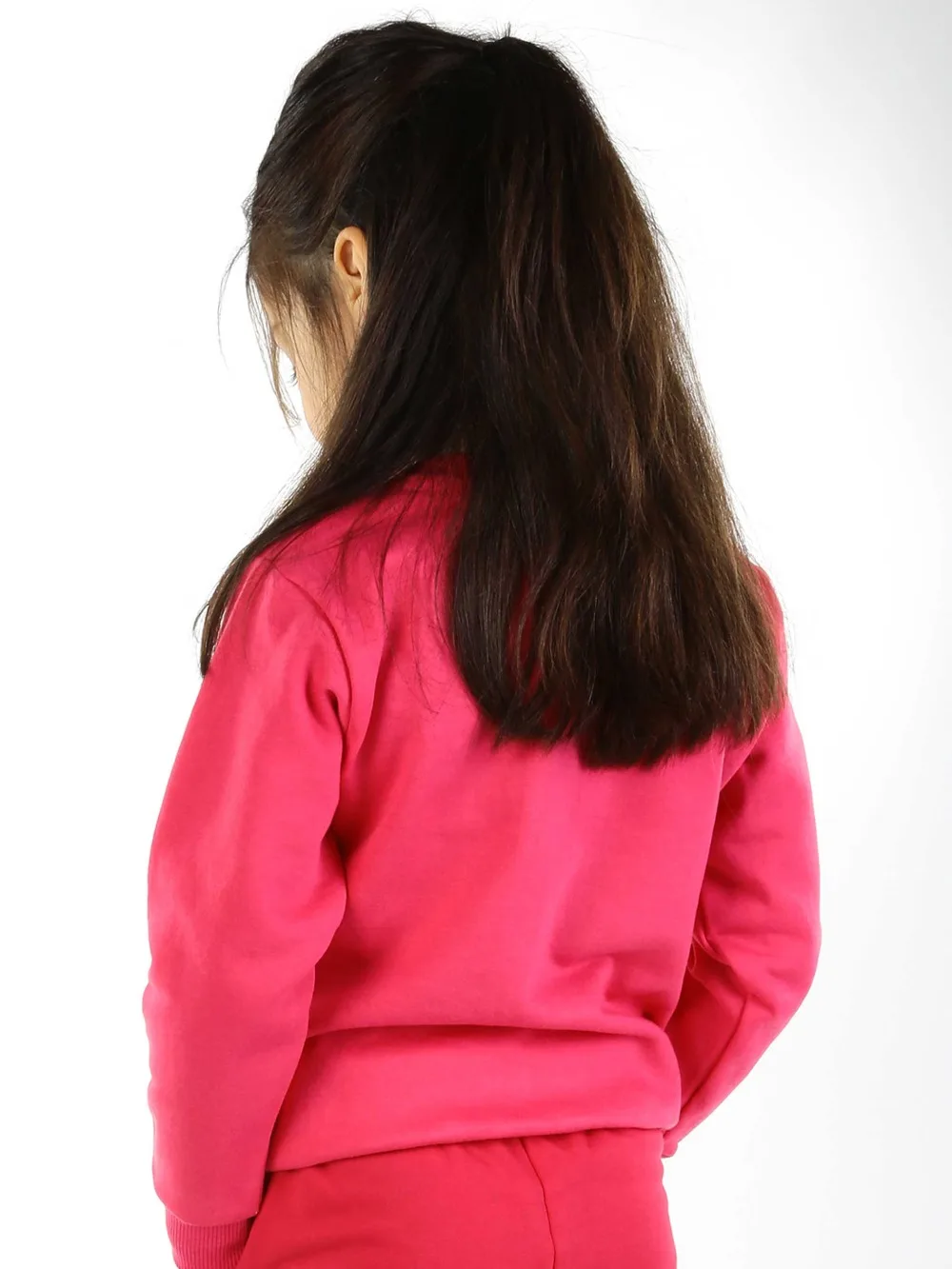 019-1721-022 Fuşya Mevsimlik Kız Çocuk Sweatshirt (2)