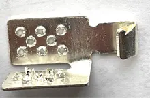 Special Silver Copper Clamps Floor Heating Film Connector Accessories