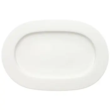 

Villeroy & Boch Royal oval plate, 34 cm, China Premium Bone, white tableware