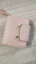 Cartera Vintage de cuero con orejas de gato para mujer, Mini billetera con borlas de marca de lujo, famosa, para tarjetas de crédito, 2020
