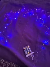 Fairy 2M 5M 10M Battery Operated LED Silver Wire String Lights For Wedding Christmas