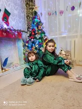 Pijamas de Navidad para bebé, ropa de dormir de manga larga de seda, Color sólido, cómoda, Otoño e Invierno