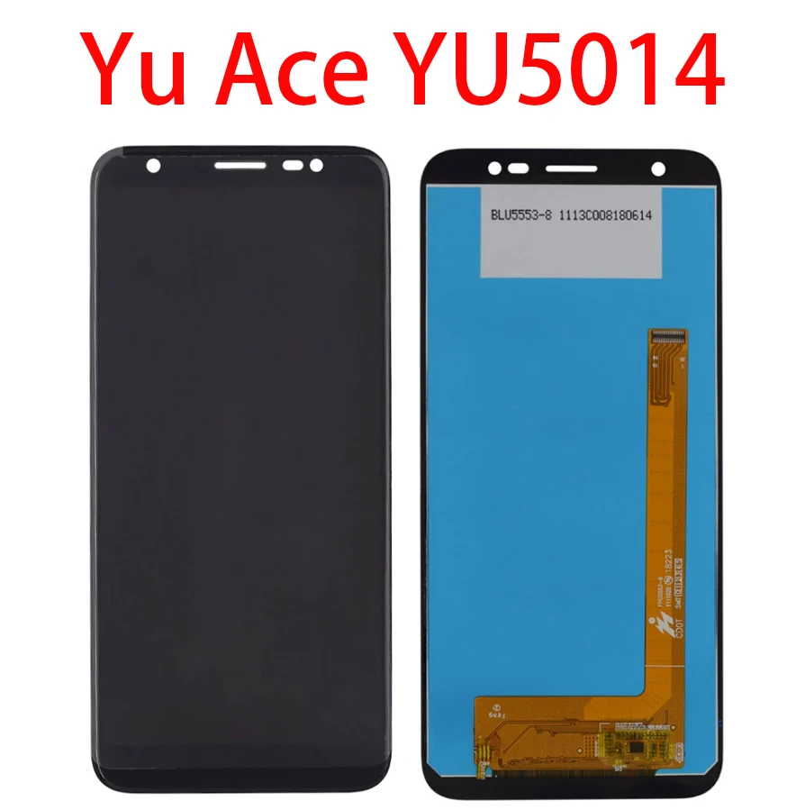 ORIGINAL 5.45 Inch For Micromax Yu Ace YU5014 LCD Display + Touch