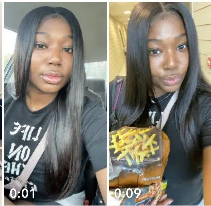 Brazilian Glueless 250 Density Body Wave Lace Wig photo review