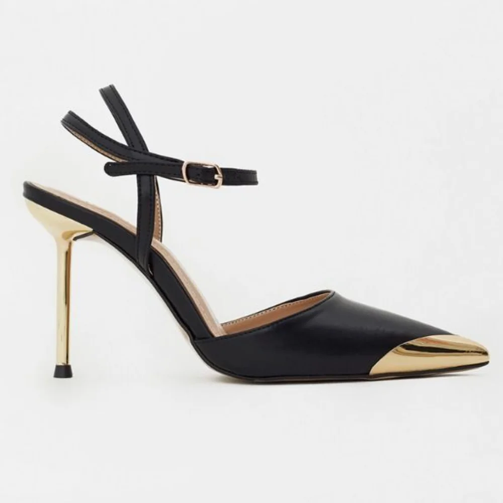 

Women Shoes Pumps High Heels Stiletto 2022 Golden Point Designer Lolita Ladies Luxury Wedding Party Summer Designer Sexy Office