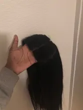 Alisky-extensiones de pelo brasileñas con encaje hd, accesorio capilar liso con cierre Frontal de malla, 4x4