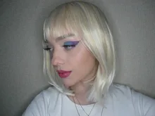 HAIRJOY-peluca sintética corta y recta para mujer, postizo mezclado, color rubio y marrón, 4 colores disponibles, envío gratis