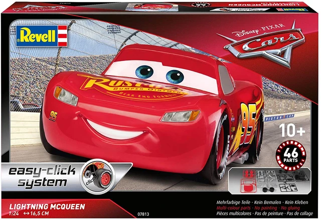REVELL Kit 1/24 Lighting McQueen - Easy Click System - AliExpress