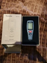 Mini medidor de espesor de recubrimiento Digital, medidor de espesor de pintura de coche, medidor de espesor de pintura de coche, con YNB-100 de retroiluminación