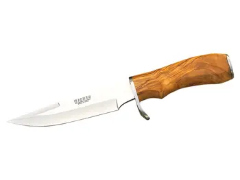 

Joker CO38 tiger hunting knife with olive fist and 14,5 cm blade.