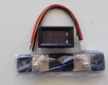 Current-Meter Monitor-Panel Volt-Detector-Tester Car-Motocycle-Voltage 100A 0-100V 50A