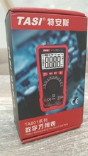 TASI TA801A/B/C/D multímetro Digital Mini Smart Ture Rms Ac Dc Ncv rango automático Digital probador multímetro Ohm, Hz medidor de voltaje