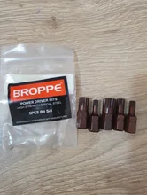 Star Screwdriver Bit Broppe Hex Shank 10mm 30mm 5pcs for M10/M12 M5-M12