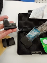 Mira holográfica de Metal para caza, visor de punto rojo RMR, colimador, reflejo Glock, compatible con Weaver carril de 20mm, Airsoft