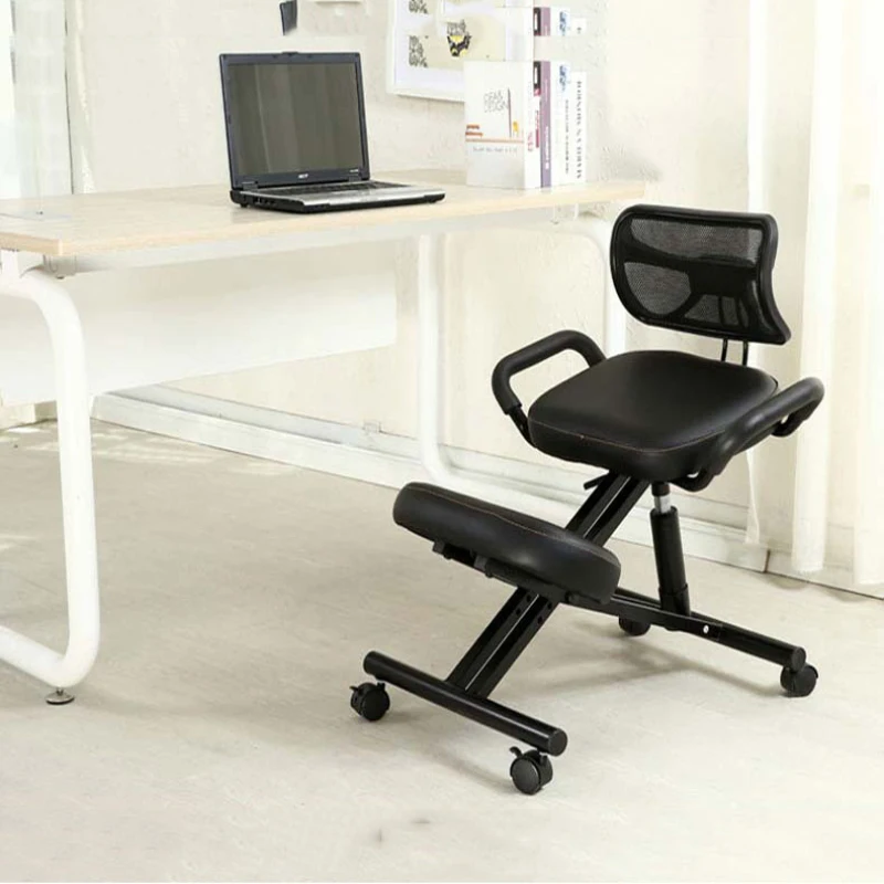 Черный Коленный стул-кресло Smart Bird XYL-187BL черный - Цвет: Черный
