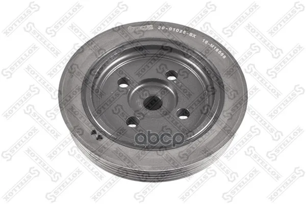 20-01028-Sx_шкив Коленвала!Ford Focus/Fiesta 1.8 Tddi/Di 99 Stellox 2001028sx Stellox арт. 2001028SX