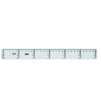 

30 CM rule. CRYSTAL