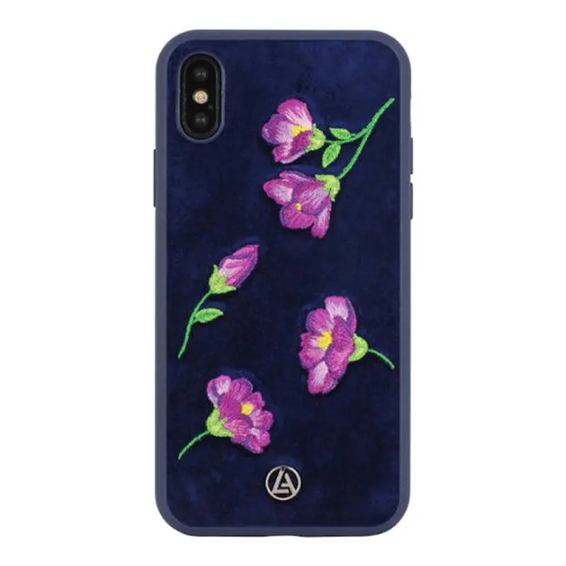 replica erection Abnormal Case cover Luna aristo Denise for iPhone Xs Max, blue, embroidery flowers  la ip6. 5den blu|Phone Case & Covers| - AliExpress
