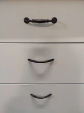 PQB-tiradores para mobiliario Pomos y tiradores de armario, manijas cajón de cocina, tiradores de armario, pomos de armario, color negro