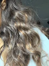 Coleta ondulada de cuerpo largo vigoroso para mujer, extensión de cabello sintético, Clip en peluca, cabello falso negro