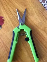 Tijeras de podar de Metal para jardín, Cortador manual de uvas, fruta, recolección de marihuana, en maceta para el hogar