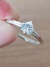 Anillo de Plata de Ley 925 para mujer, corona pulida con corazones de manos libres, corona de flores margaritas, anillo de libertad para mujer, regalo, joyería