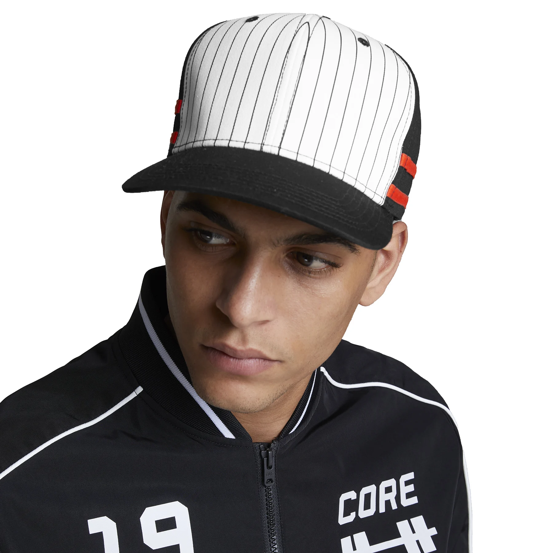Jack& Jones аксессуары, Кепка-бейсболка Jacpan, мужская шапка 12152955 - Цвет: Белый