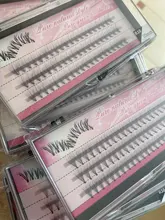 Pestañas postizas naturales, 1 caja, 60 Grupos, maquillaje profesional, Personal, envío gratis