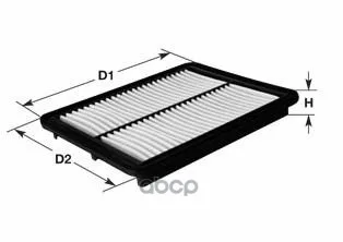 Фильтр Воздушный Mitsubishi: Pajero Lll/Lv 3.2d-Id 01- Clean filters арт. MA3058