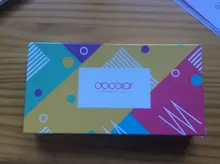 Docolor-brochas de maquillaje profesionales, 15 Uds., para base en polvo, sombra de ojos, pelo sintético, coloridas