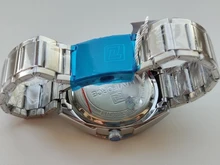 NAVIFORCE-Reloj informal de cuarzo totalmente de acero para hombre, cronógrafo deportivo resistente al agua con fecha, pulsera militar, mejor marca, masculino