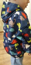 Kids Outerwear Jackets Coats Windbreaker Spring Dinosaur Autumn Baby-Boys-Girls Children
