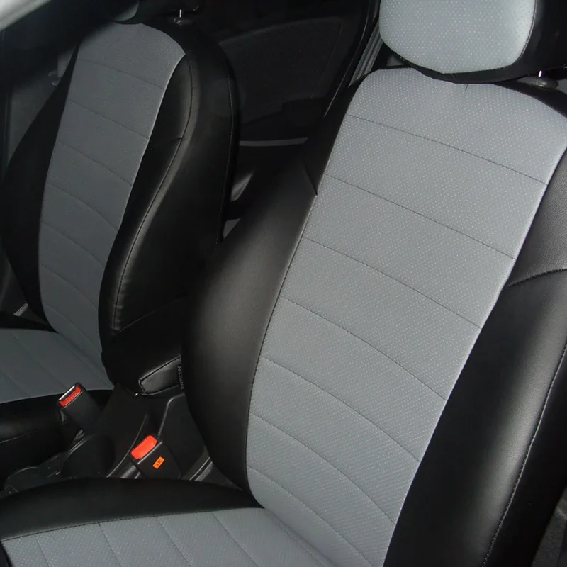 Для Hyundai Accent с 1999-2011г.(Хюндай Акцент) модельные чехлы на сиденья из экокожи АВТОПИЛОТ экокожа