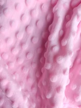 Minky-Fabric The-Meter Sewing Eco-Friendly Polyester SEWBATO 70x100cm Dot for 30-Colors