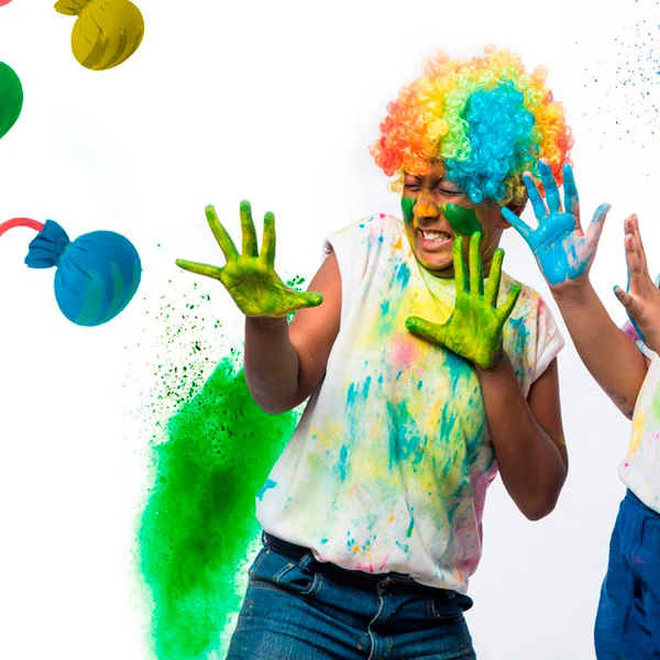 Цветные Меловые бомбы Holi(упаковка из 3 шт