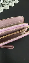 Female Purse Wallets-Card Double-Zipper Clutch Phone Long Woman Ladies Brand D-7929 Retro