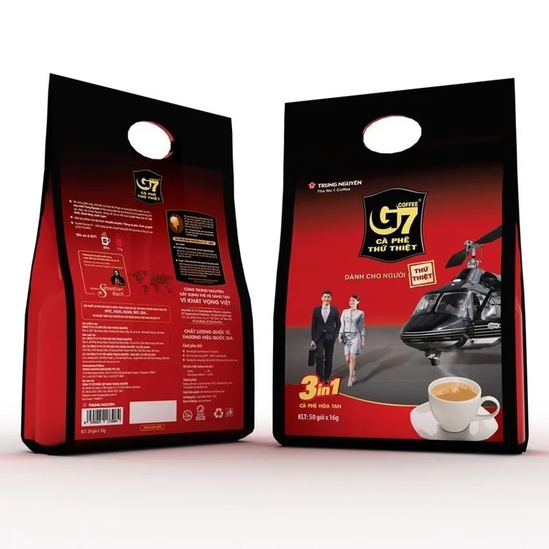 Растворимый кофе Trung Nguyen G7 3 в 1 Вьетнам 50 стик | Продукты