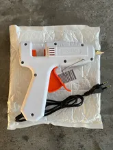 Pistola de pegamento de fusión en caliente, 120W, 110V-240V, bricolaje, minipistola de pegamento adhesivo, herramientas de calor de reparación