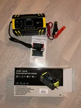 Car-Battery-Charger Lcd-Display Touch-Screen Lead-Acid Power-Charging-Wet Pulse-Repair